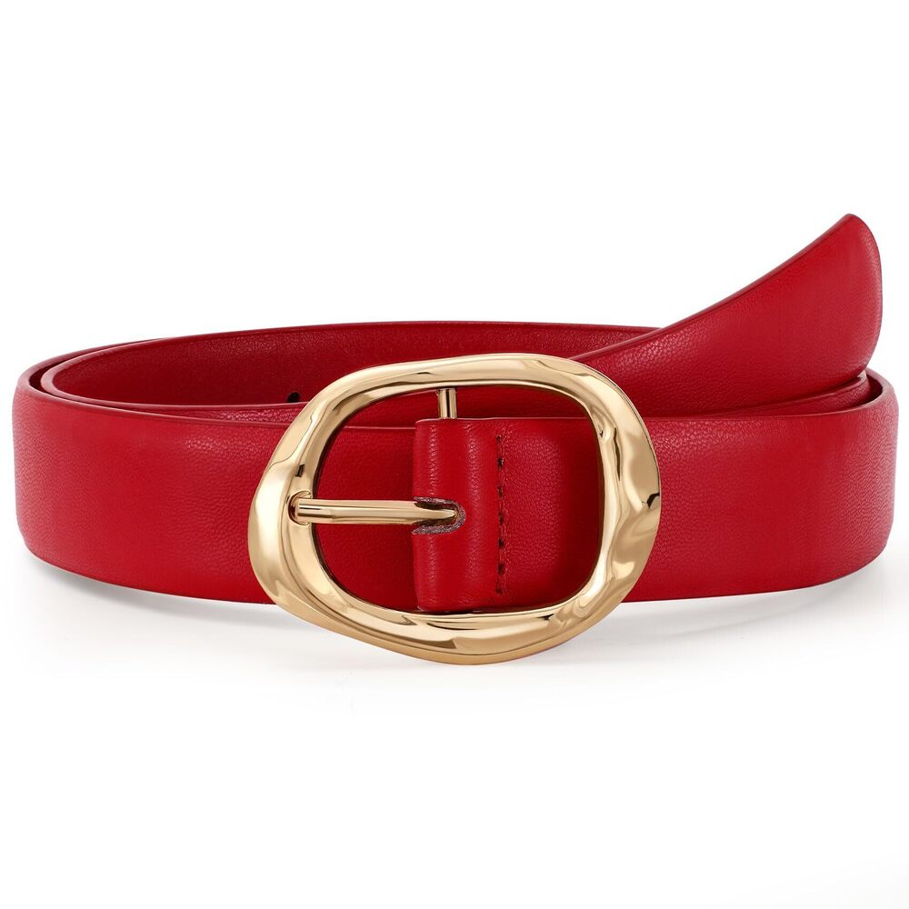 6719 Women Leather Belt For Jeans Pants Ladies Casual Waist Fashion